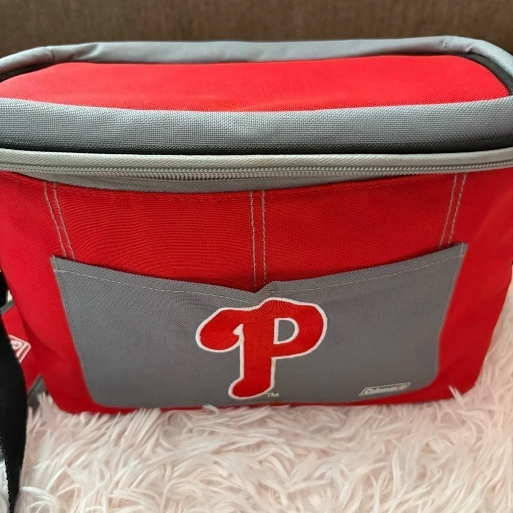 Coleman Philadelphia Phillies Can Halftime Cooler Red MLB Baseball